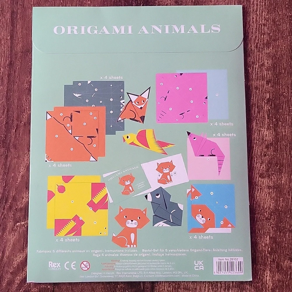 Origami Animals 🐈 🐦 🐁! - Picture 2 of 6